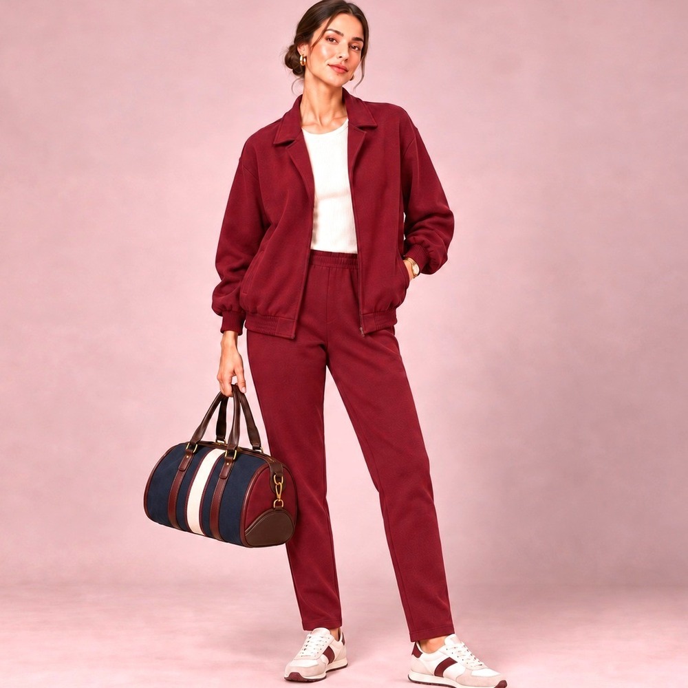 Butterick 4118 Athleisure Capsule Tracksuit Sweatshirt Pants Shorts P-S-M Vtg80s